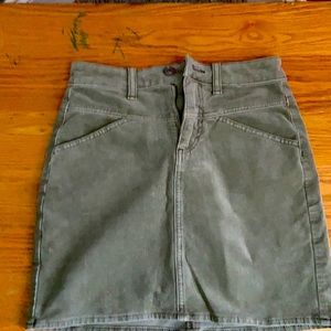 American Eagle Cord Skirt